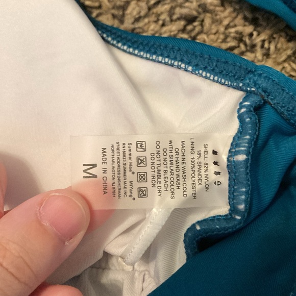 Blue Bathing Suit Medium - Picture 3 of 3